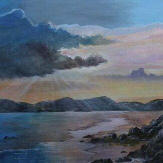 Kincalagh County Donegal-Original Landscape Painting-