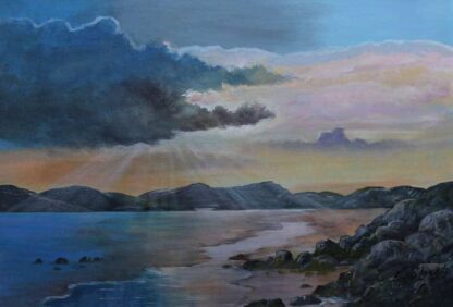 Kincalagh County Donegal-Original Landscape Painting-