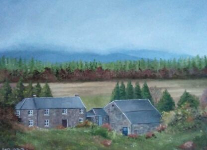 Landscape Painting Yorkshires Dale's Farm