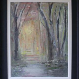 Mystic Forest - Landscape Impressionist Painting