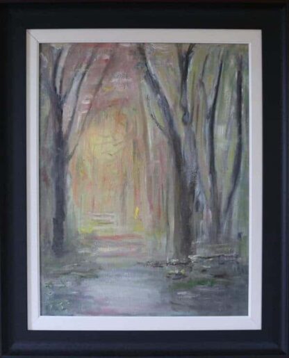 Mystic Forest - Landscape Impressionist Painting