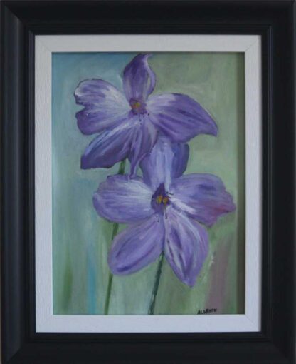 Orchid flower- Still Life Floral Oil Painting