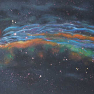 Veil Nebula- Contemporary Abstract Painting