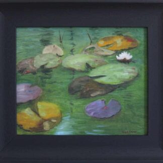 The lily Pond - Waterscape Oil Painting