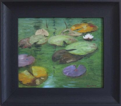 The lily Pond - Waterscape Oil Painting