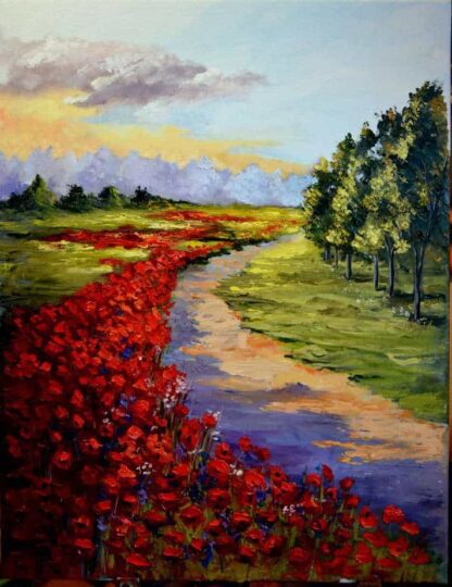 Poppies field