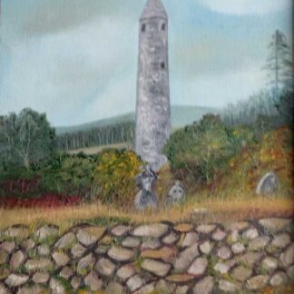 Tower in Glendalough. Co Wicklow