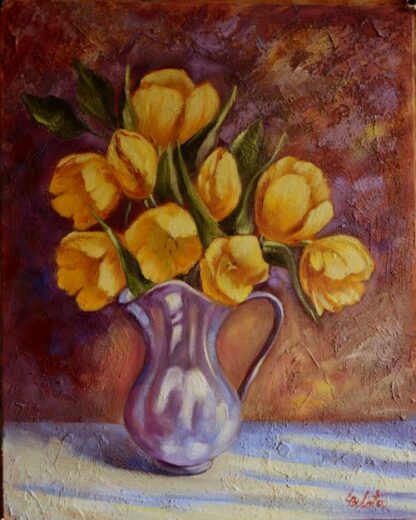 yellow tulips