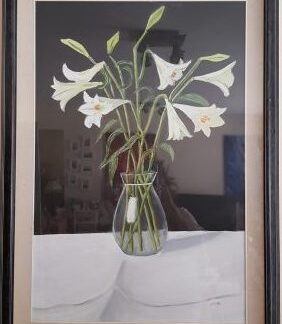 Lillies in a Vase