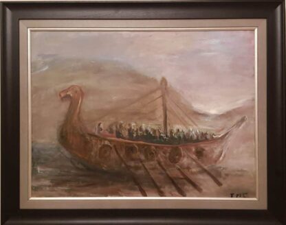 Viking Long Boat (series of 3)