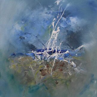 Harsh Water I Abstract Painting