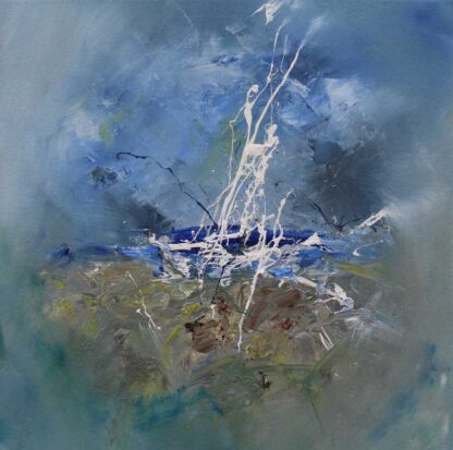 Harsh Water I Abstract Painting