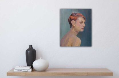 Girl with red hair