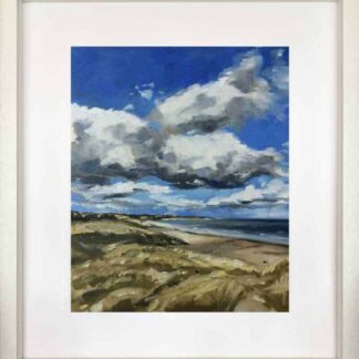 Sand Dunes Landscape painting by Irish artist Ben Linehan