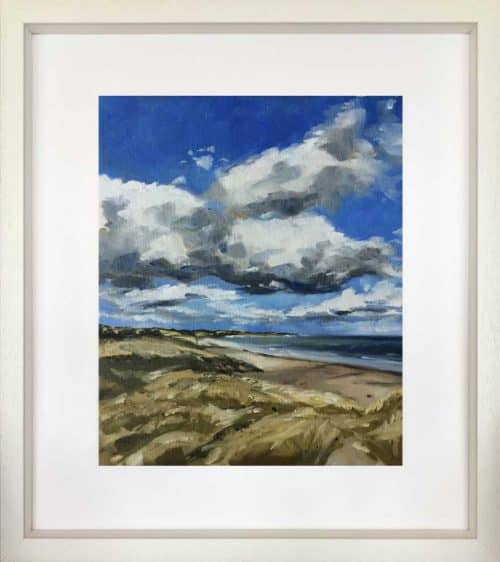 Sand Dunes Landscape painting by Irish artist Ben Linehan