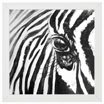 Zebra Series 2 Oil Paintings of animals native to Africa by artist Rosemarie Kamana.