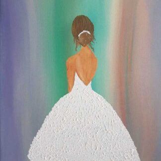 WALK ME DOWN THE AISLE Figurative painting