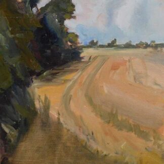 Corn Field Landscape painting by Irish artist Dorothy Moorhead. Browse our large selection of art for sale on art4you.ie Ireland's online art gallery