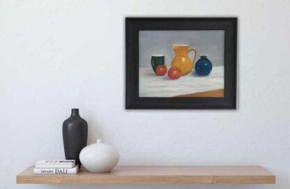 Grandma's Kitchen Modern still life  painting by artist Angela Larkin