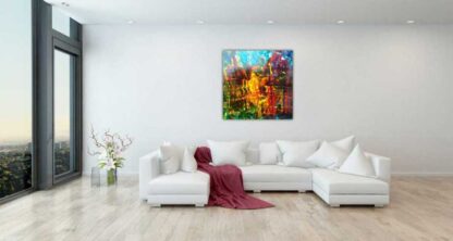 Heavens Above ( Large Painting ) Contemporary Abstract painting by artist Kevin Sharkey