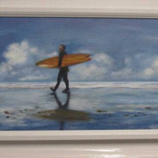 painting of a Surfer