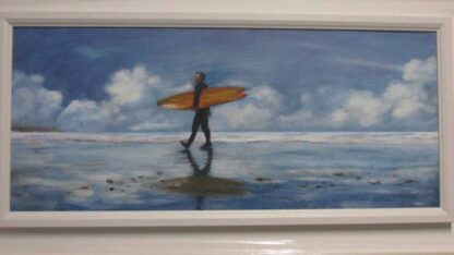 painting of a Surfer