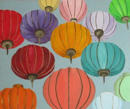 painting of Lanterns