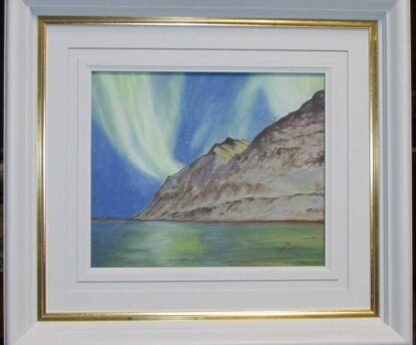 painting of Northern Lights