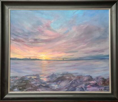 painting of Malahide Seascape