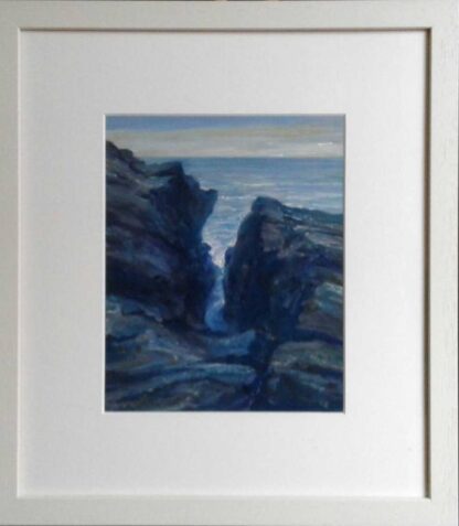 painting of Hell's Hole, Malin Head