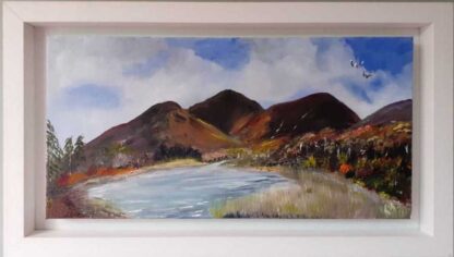 painting of Mamturk Mts. West of Ireland