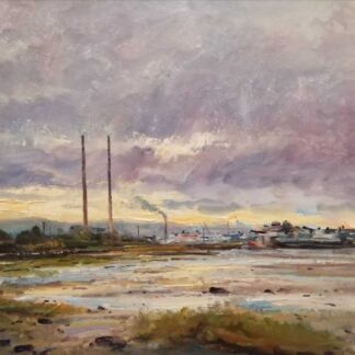 Painting of Dollymount Strand for sale