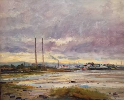 Painting of Dollymount Strand for sale