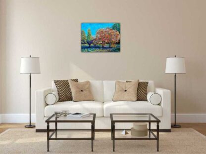 Autumn light landscape painting, Irish artist, painting for sale, online gallery