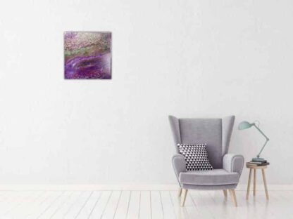 Heather on the Hill abstract painting, online gallery, gift ideas, gifts for mothers, grandmothers, sisters, daughters. Wall art