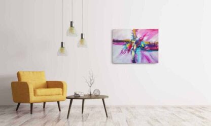 First love abstract art, painting for sale, online gallery