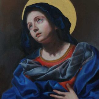 Madonna in Glory – copy after Carlo Dolci (17th century)