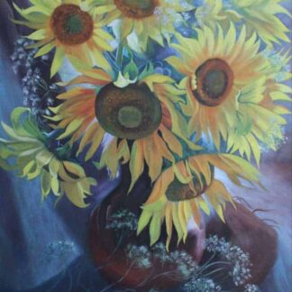 Sunflowers in a Vase