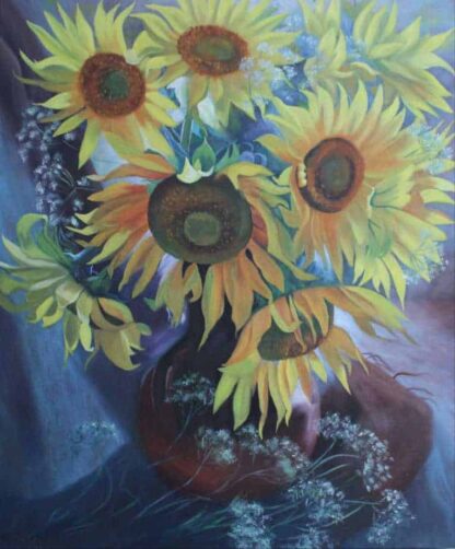 Sunflowers in a Vase