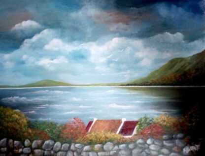 Portsallon Co Donegal Original landscape / seascape painting of Donegal by Irish artist. Browse a large selection of Irish art by Irish artist here today