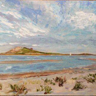 Original seascape painting of Howth Co.Dublin by Irish artist John Maguire. Browse a large selection of art for sale here