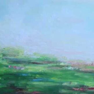 Green Spirit Original landscape painting by Irish artist Therese O'Keeffe. Stunning art for your home or gift ideas for someone special