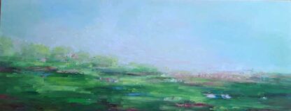 Green Spirit Original landscape painting by Irish artist Therese O'Keeffe. Stunning art for your home or gift ideas for someone special