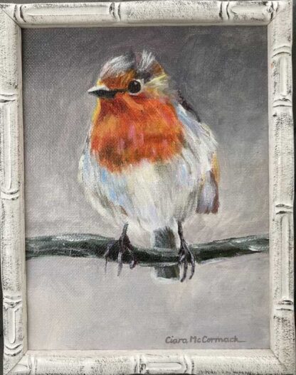 Original painting of a robin. Ideal gift idea or simply beautiful art for your home. Browse a large selection of art here