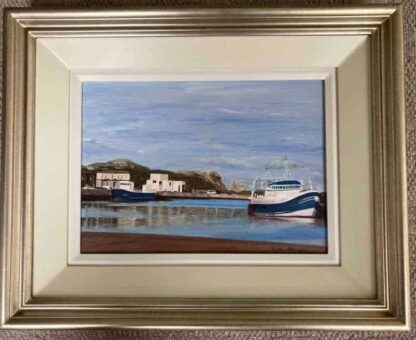 Howth Harbour Original Irish seascape painting by Irish artist. Shop a large selection of Irish art here today. Affordable art for your home