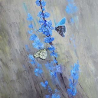 Original painting of butterflies. Exceptional quality art for your home with beautiful colours. Browse more art here