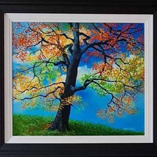 Original abstract landscape painting for sale in online gallery. Beautiful painting that would suit any room in your home