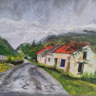 Gap of Dunloe Original landscape painting of the Gap of Dunloe Co.Kerry on Irelands Wild Atlantic way. Irish art by Irish artist.