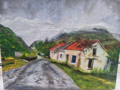 Gap of Dunloe Original landscape painting of the Gap of Dunloe Co.Kerry on Irelands Wild Atlantic way. Irish art by Irish artist.