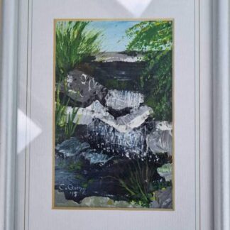 Landscape painting of a Rock pool for sale in online gallery by Irish artist. Browse a huge variety of art here today